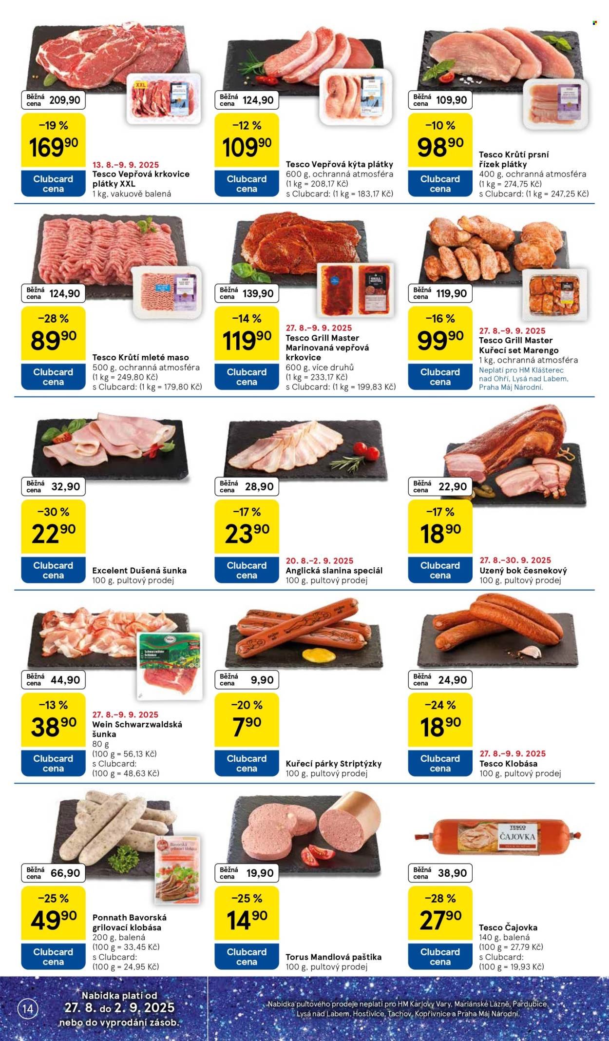 TESCO leták - 15 let s Clubcard (2025-08-27 - 2025-09-02)