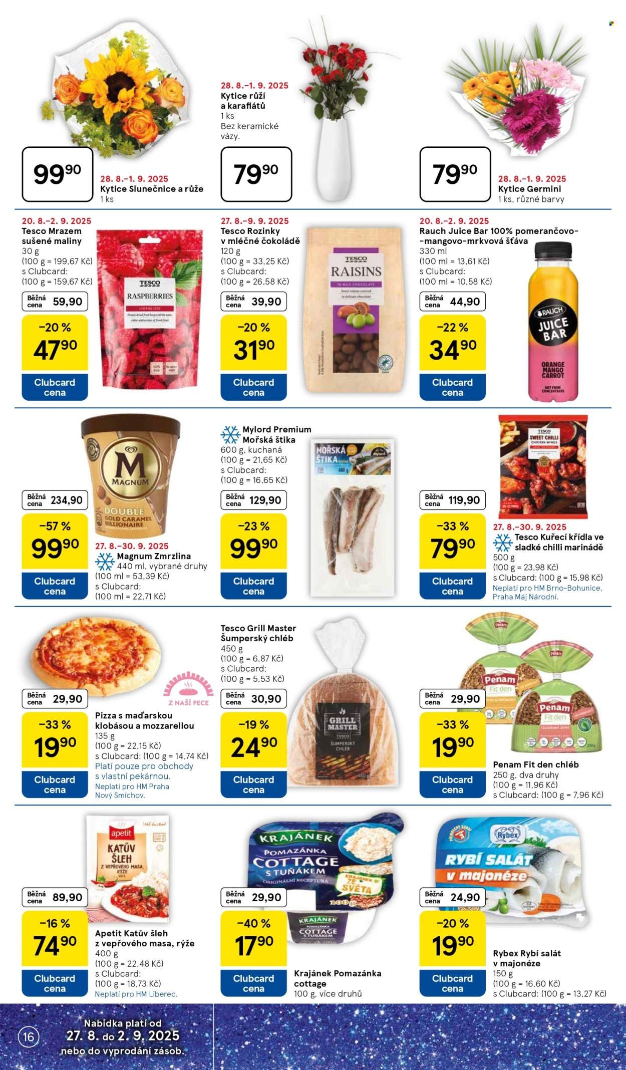 TESCO leták - 15 let s Clubcard (2025-08-27 - 2025-09-02)