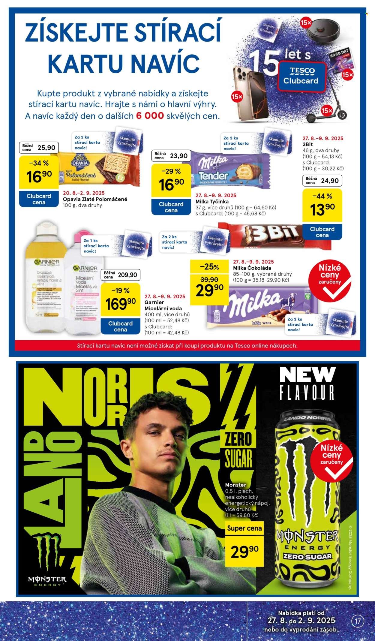 TESCO leták - 15 let s Clubcard (2025-08-27 - 2025-09-02)