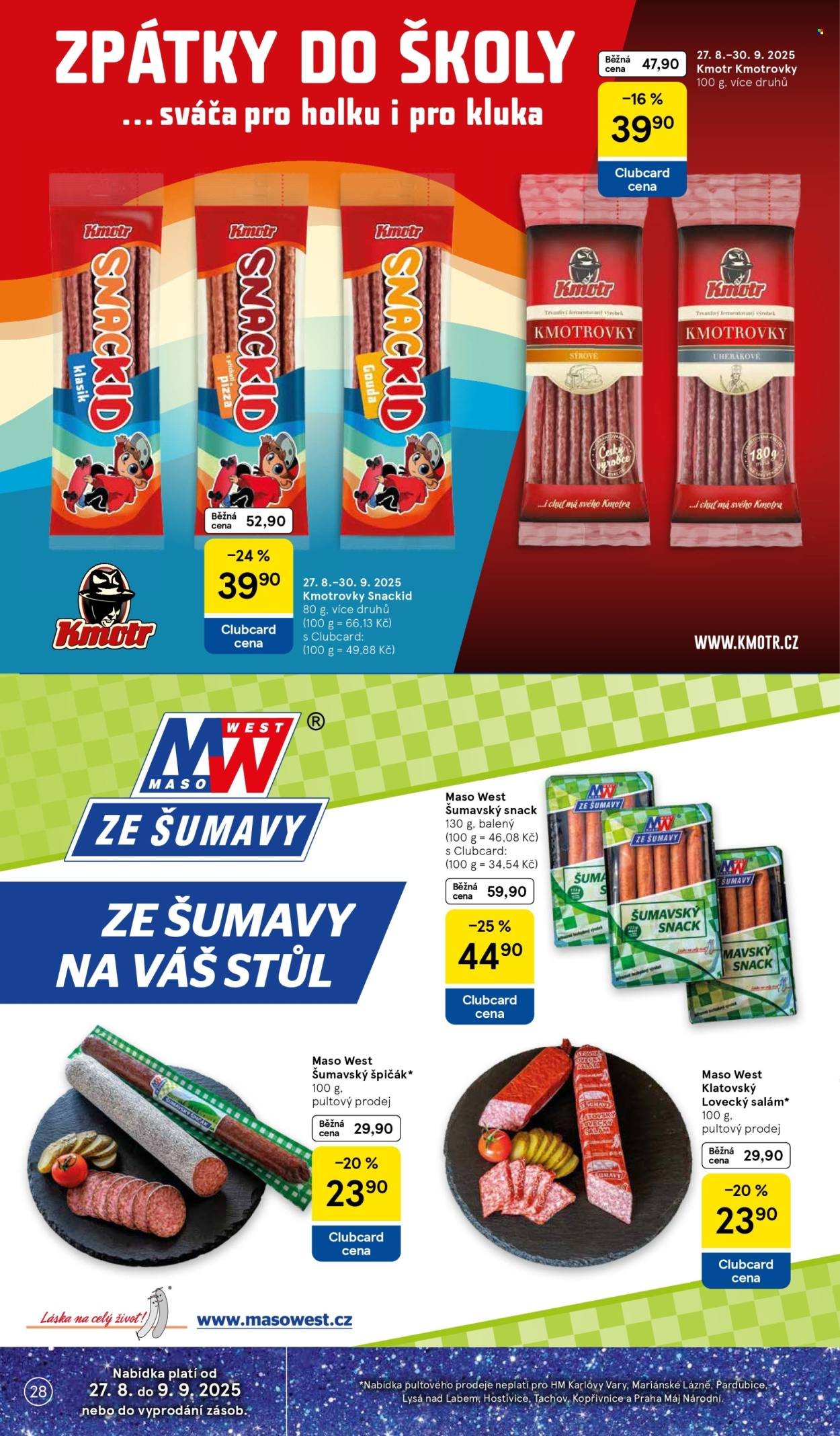 TESCO leták - 15 let s Clubcard (2025-08-27 - 2025-09-02)