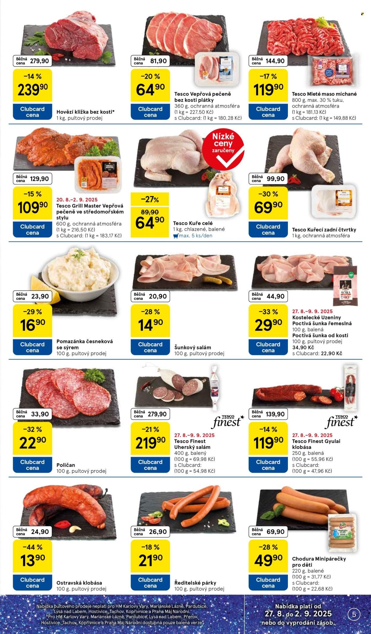 TESCO leták - 15 let s Clubcard (2025-08-27 - 2025-09-02)