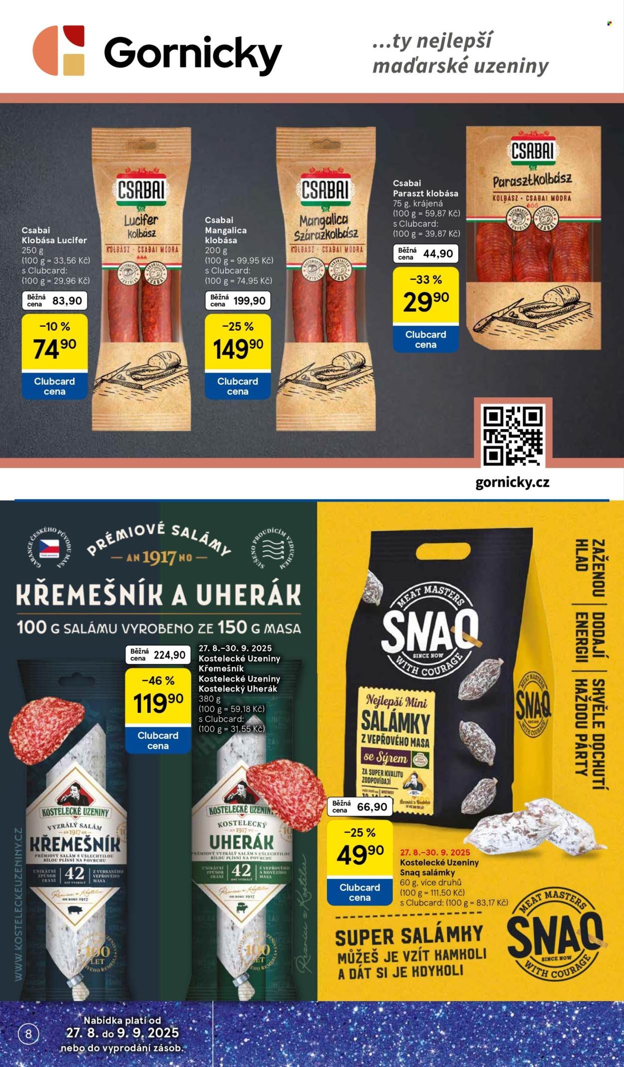 TESCO leták - 15 let s Clubcard (2025-08-27 - 2025-09-02)