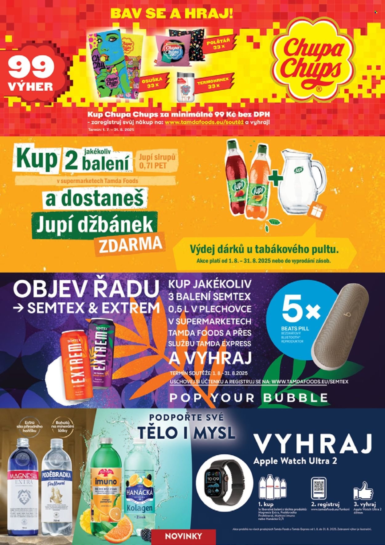 TAMDA FOODS leták - Od středy 13.8.2025 (2025-08-13 - 2025-08-19)