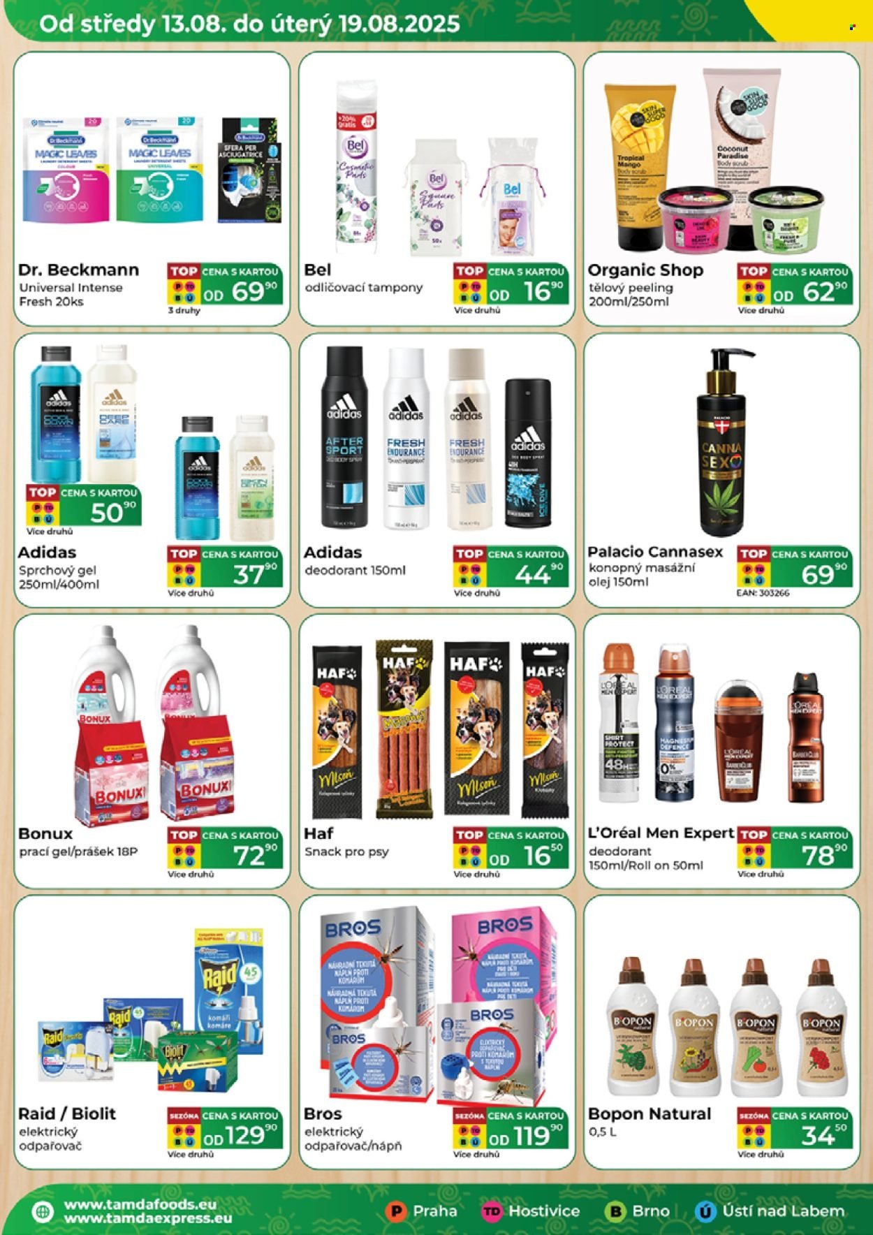 TAMDA FOODS leták - Od středy 13.8.2025 (2025-08-13 - 2025-08-19)