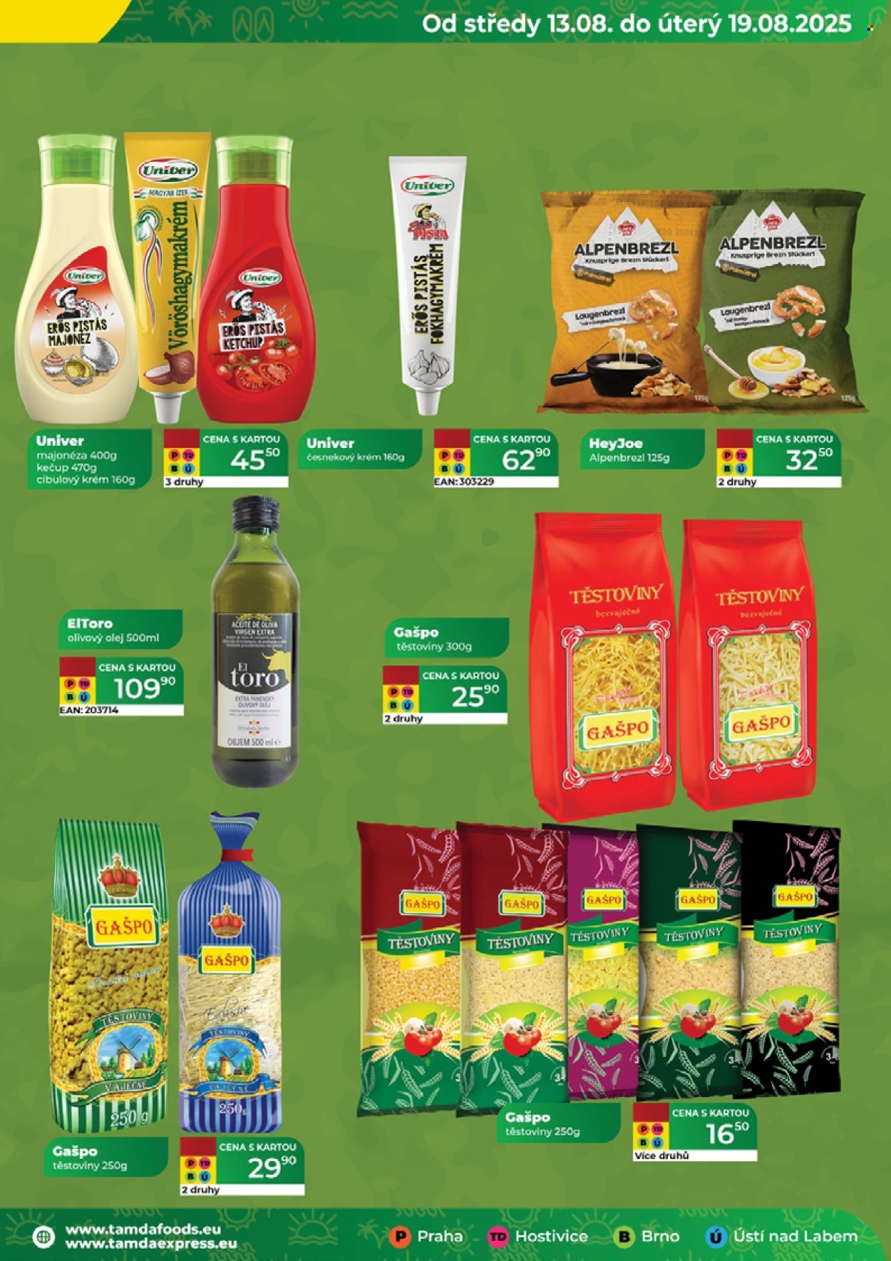 TAMDA FOODS leták - Od středy 13.8.2025 (2025-08-13 - 2025-08-19)