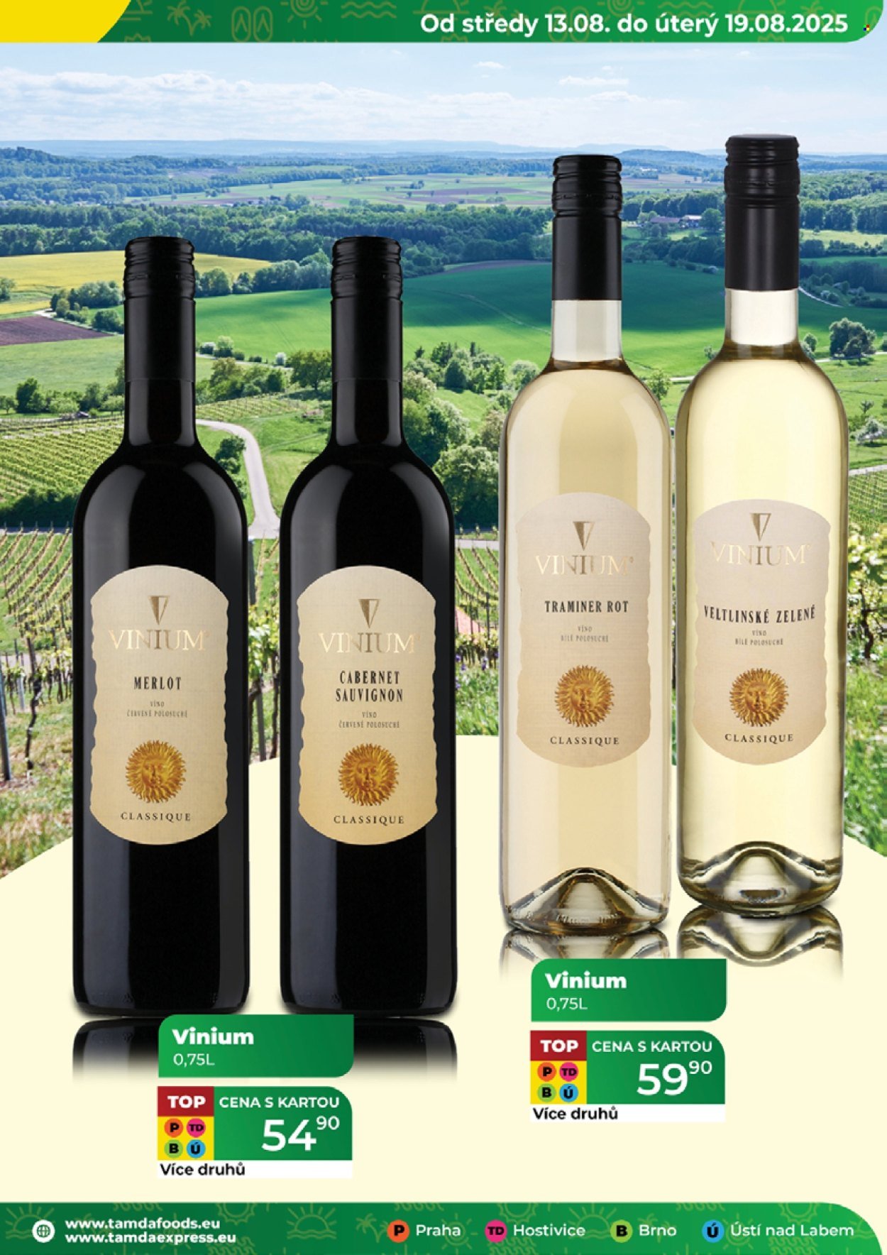 TAMDA FOODS leták - Od středy 13.8.2025 (2025-08-13 - 2025-08-19)