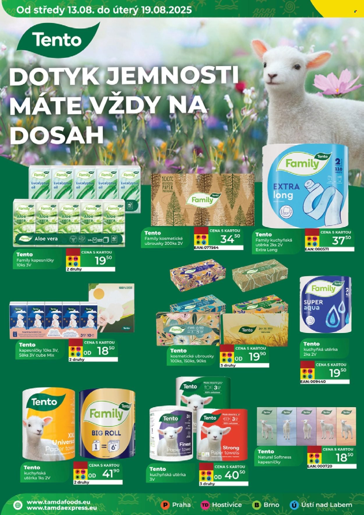 TAMDA FOODS leták - Od středy 13.8.2025 (2025-08-13 - 2025-08-19)