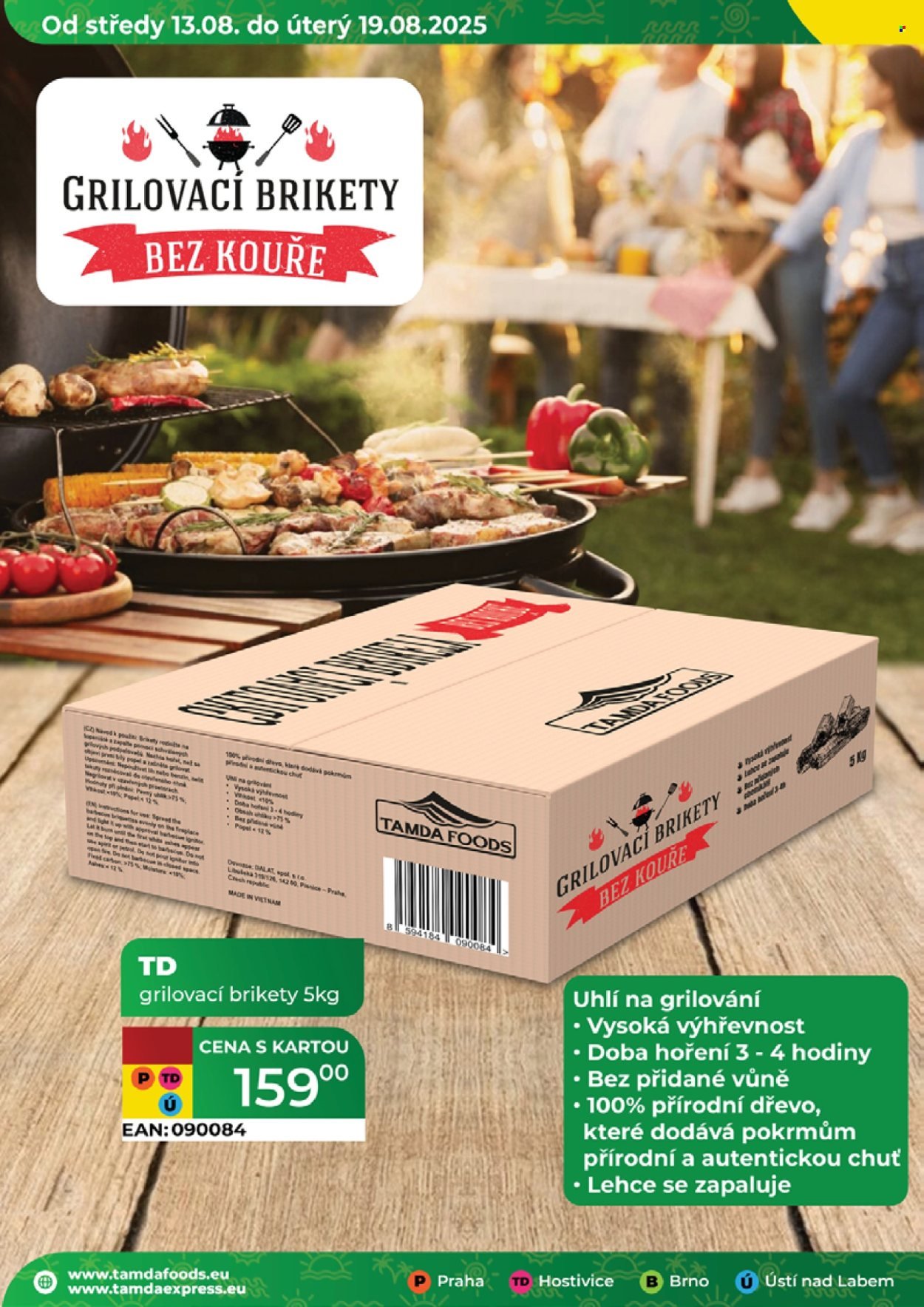 TAMDA FOODS leták - Od středy 13.8.2025 (2025-08-13 - 2025-08-19)