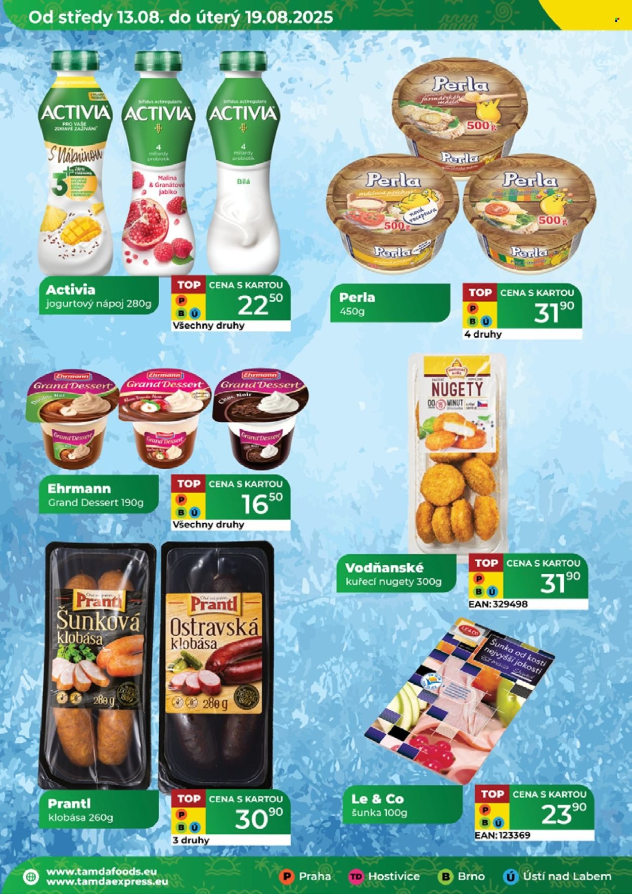 TAMDA FOODS leták - Od středy 13.8.2025 (2025-08-13 - 2025-08-19)