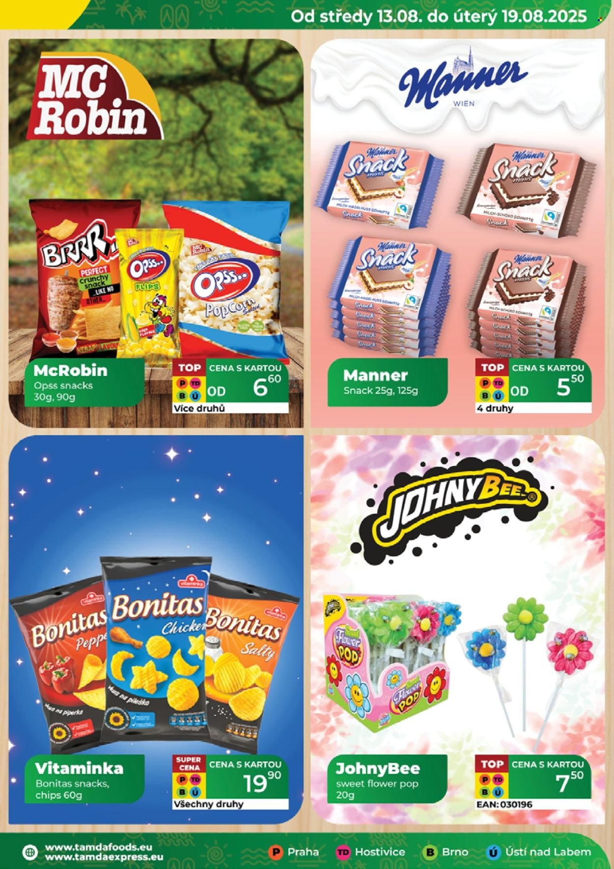 TAMDA FOODS leták - Od středy 13.8.2025 (2025-08-13 - 2025-08-19)