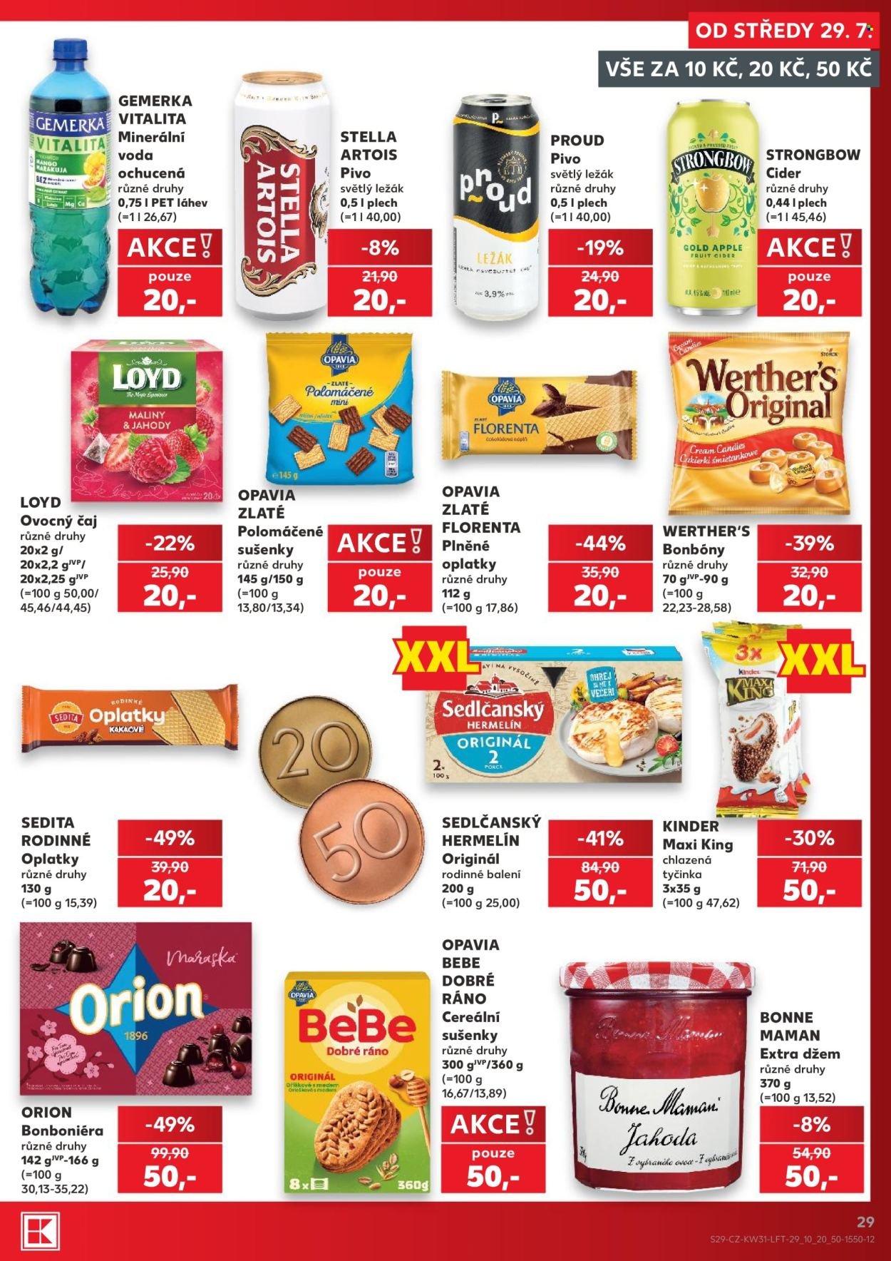 KAUFLAND leták - Od středy 29.7.2026