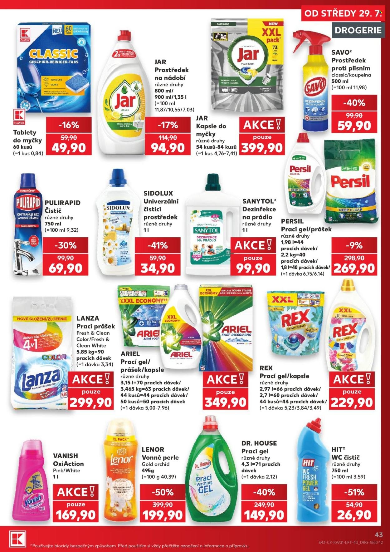 KAUFLAND leták - Od středy 29.7.2026