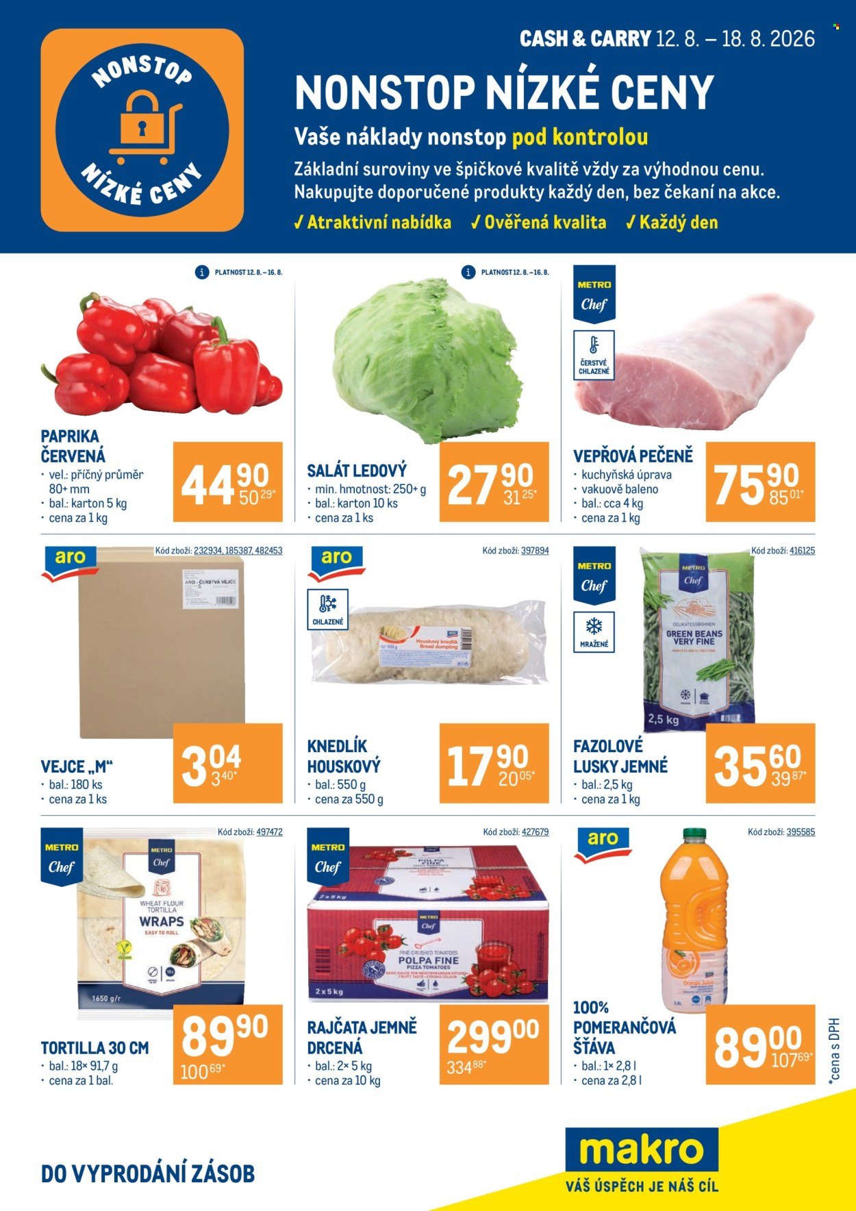 MAKRO leták - Nonstop nízké ceny