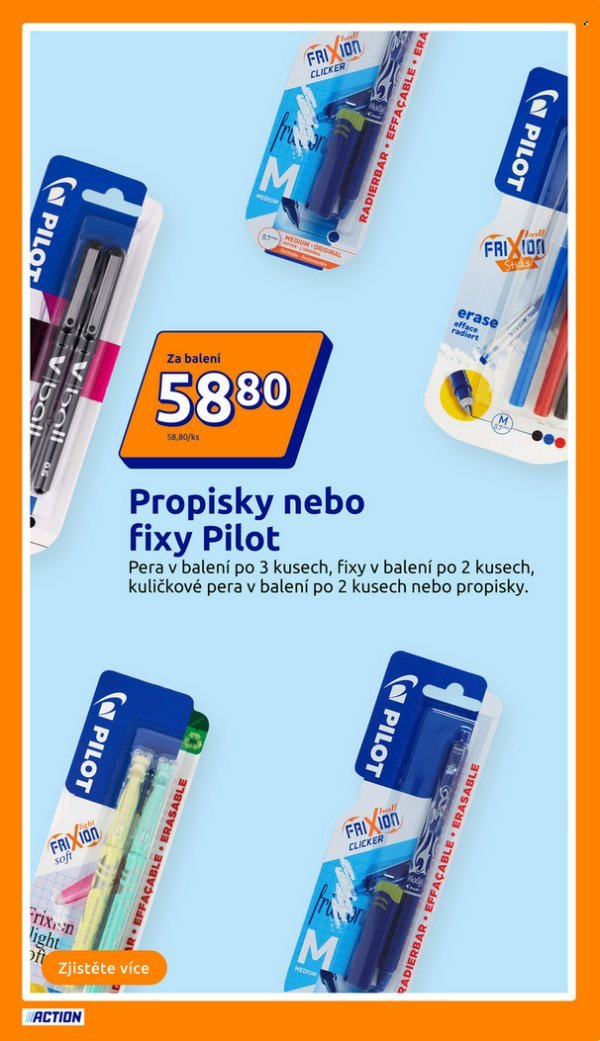 ACTION leták - Od středy 6.8.2025 (2025-08-06 - 2025-08-12)