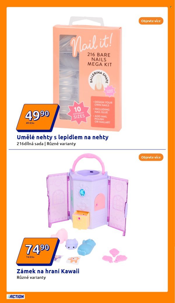 ACTION leták - Od středy 6.8.2025 (2025-08-06 - 2025-08-12)