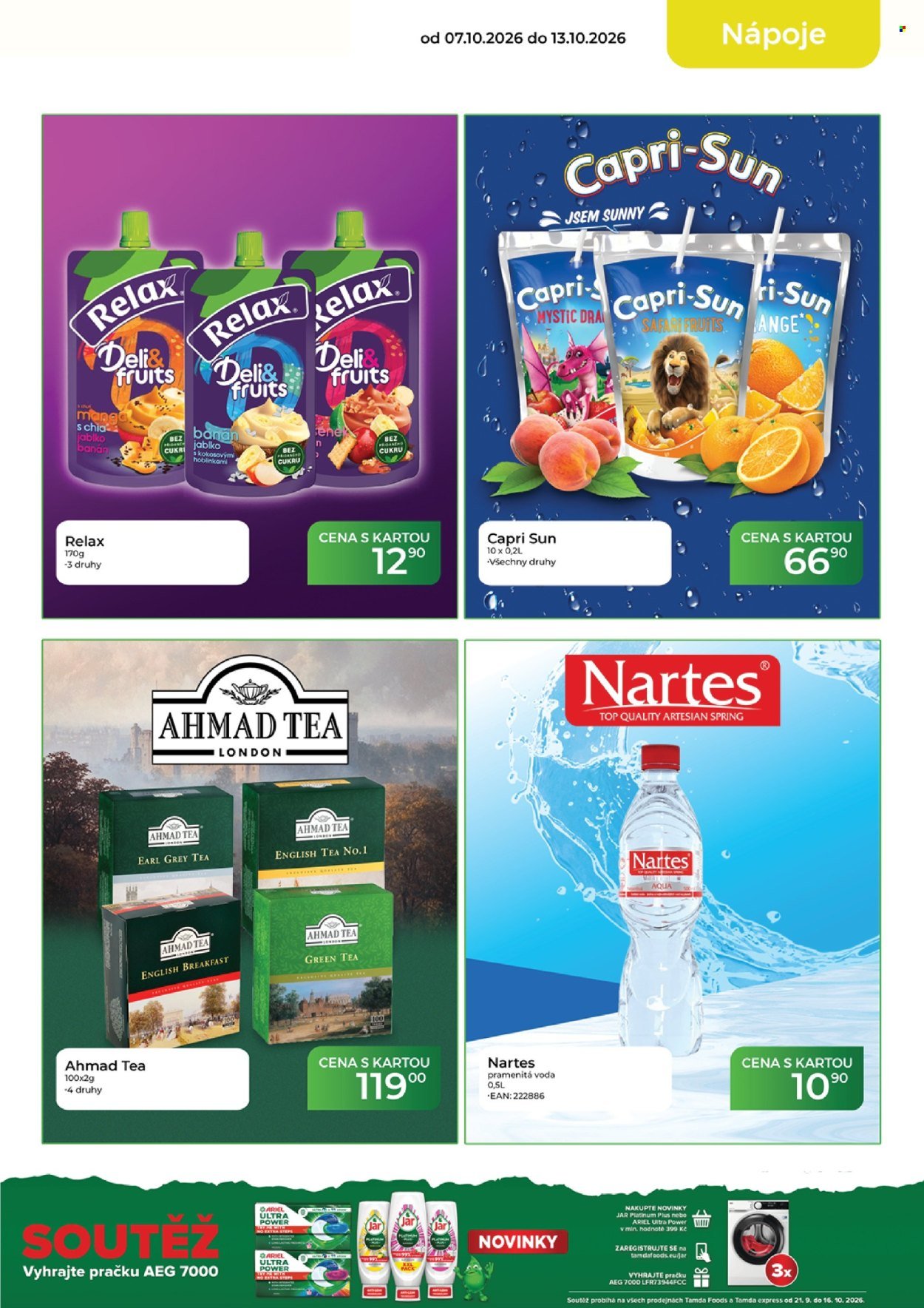 TAMDA FOODS leták - Od středy 7.10.2026