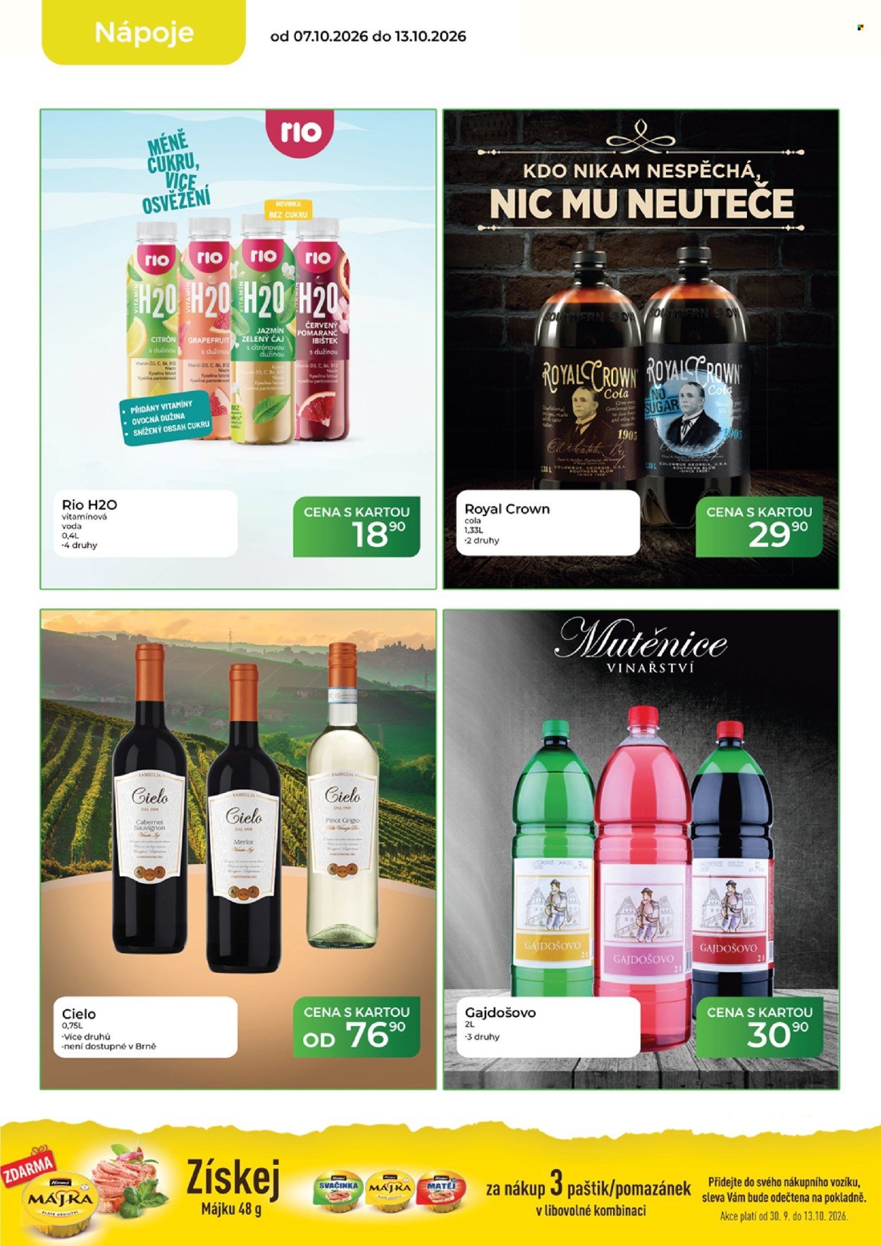 TAMDA FOODS leták - Od středy 7.10.2026