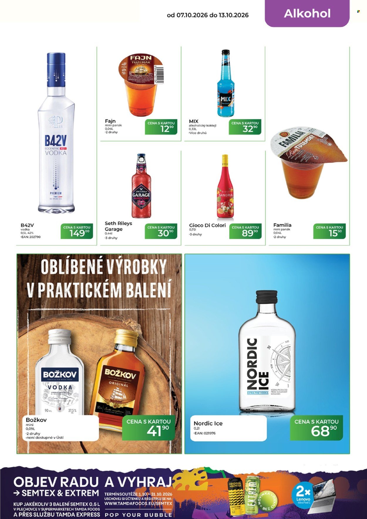 TAMDA FOODS leták - Od středy 7.10.2026