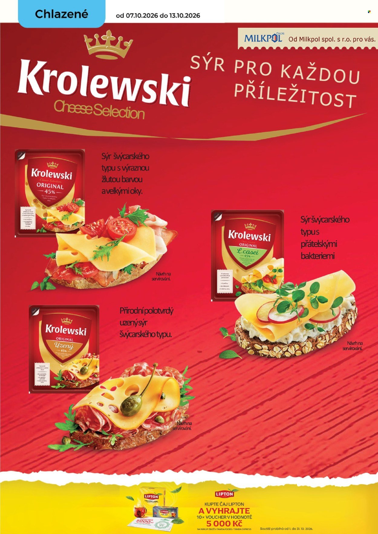 TAMDA FOODS leták - Od středy 7.10.2026