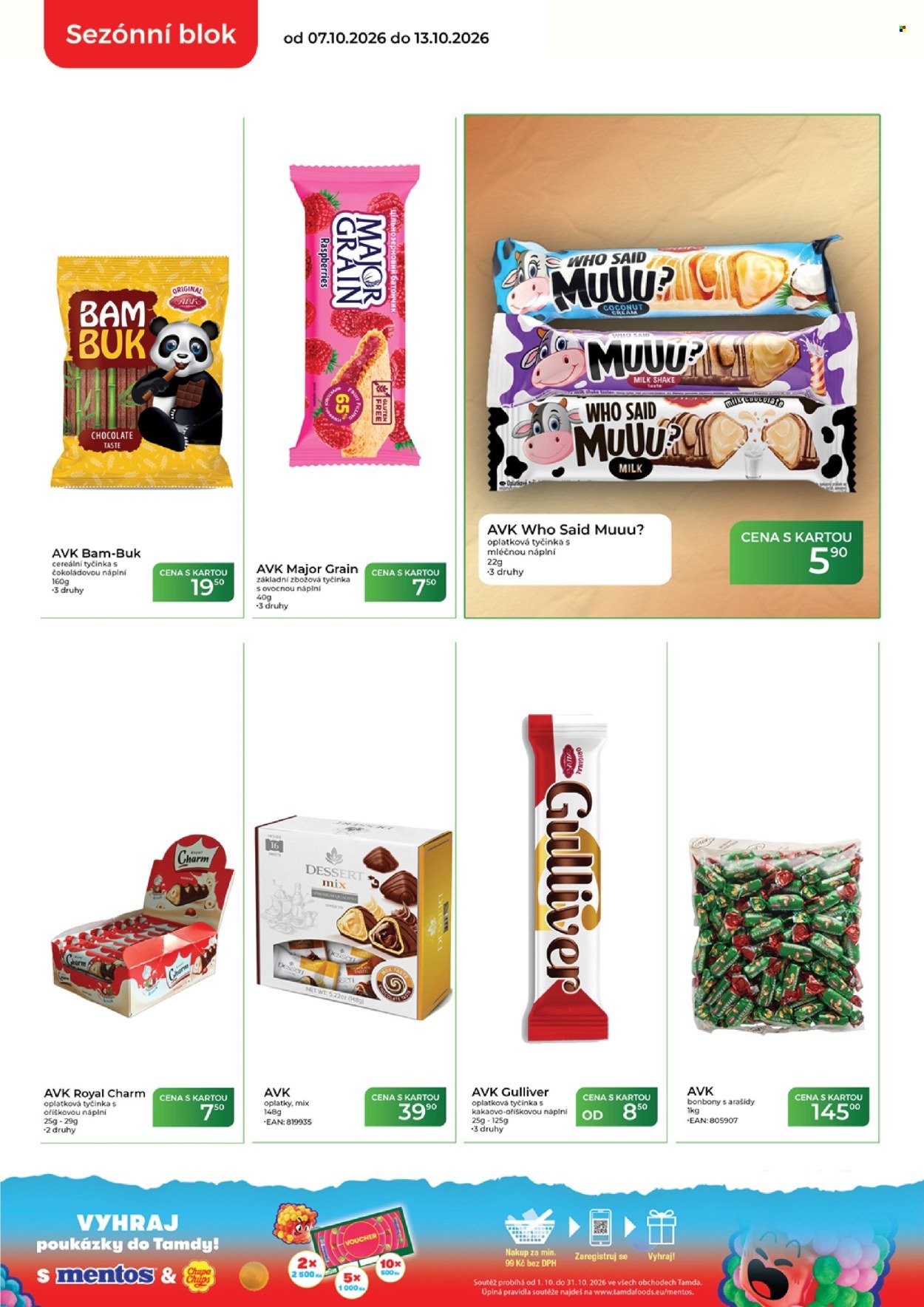 TAMDA FOODS leták - Od středy 7.10.2026