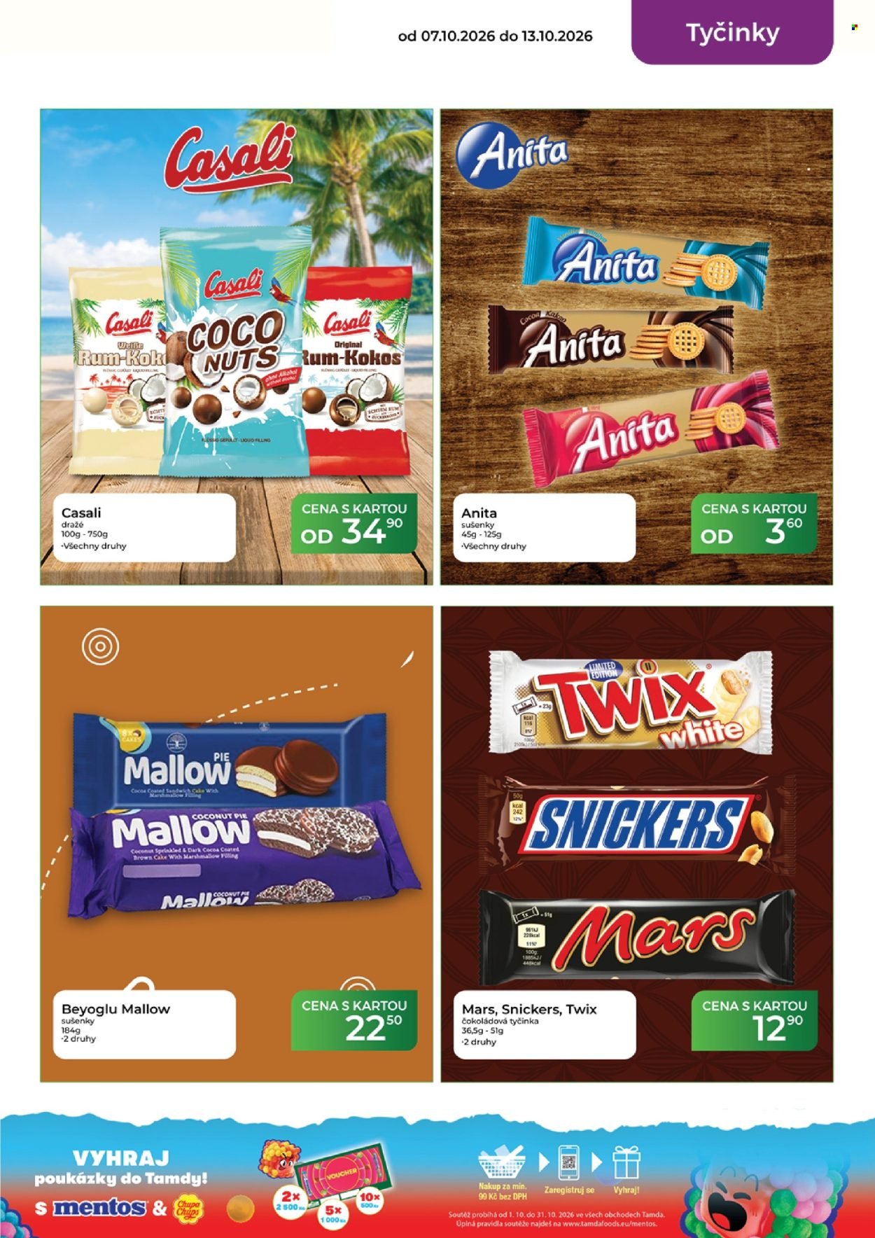 TAMDA FOODS leták - Od středy 7.10.2026