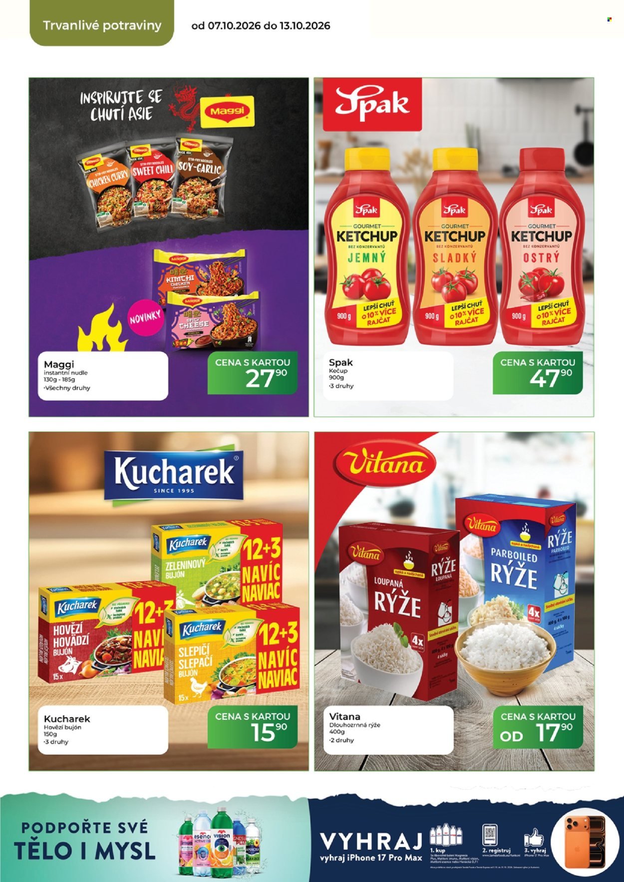 TAMDA FOODS leták - Od středy 7.10.2026