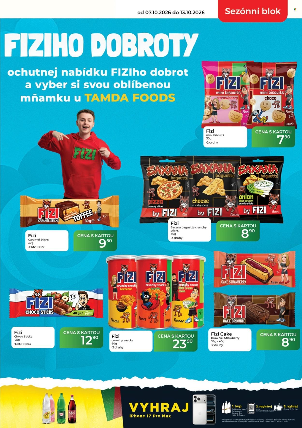 TAMDA FOODS leták - Od středy 7.10.2026
