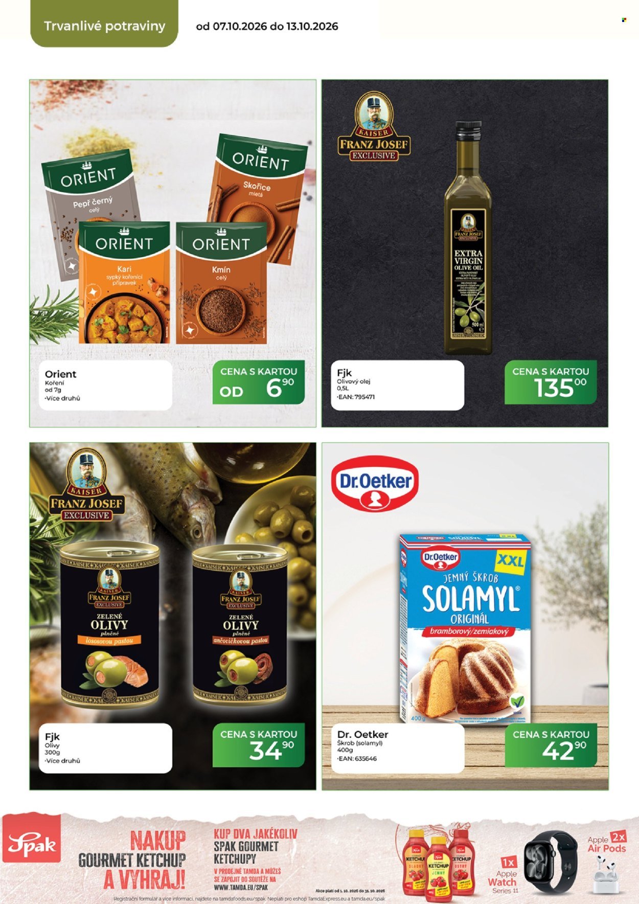 TAMDA FOODS leták - Od středy 7.10.2026