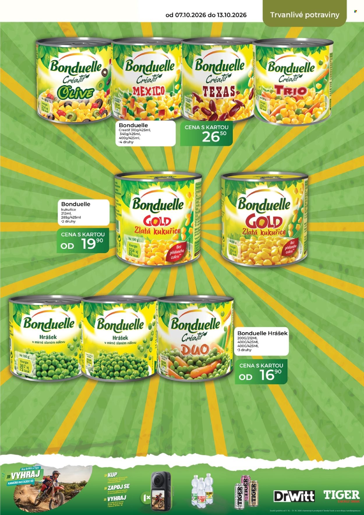 TAMDA FOODS leták - Od středy 7.10.2026