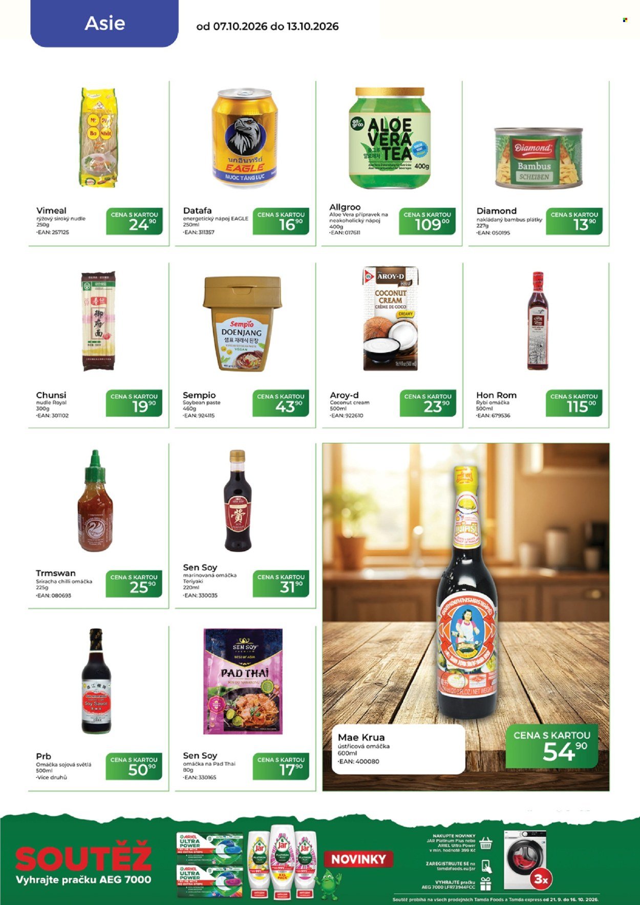TAMDA FOODS leták - Od středy 7.10.2026
