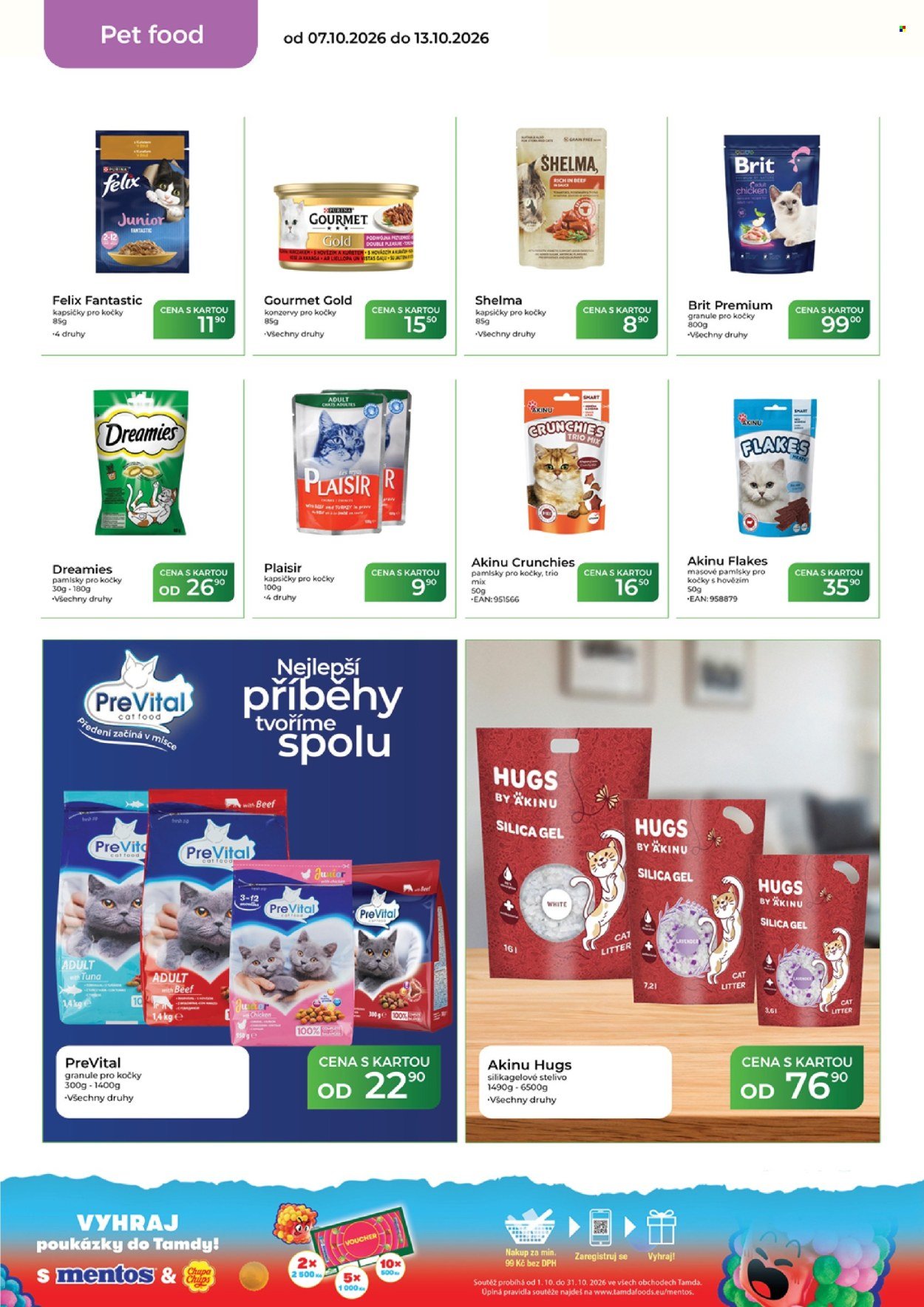 TAMDA FOODS leták - Od středy 7.10.2026