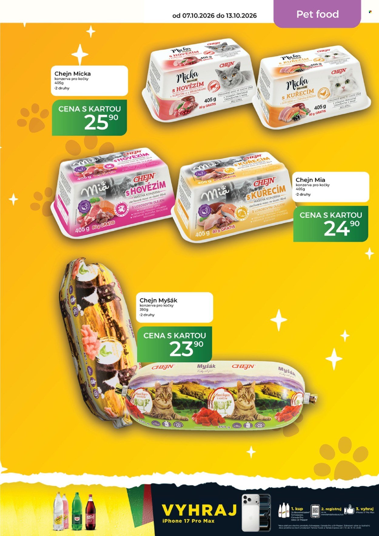 TAMDA FOODS leták - Od středy 7.10.2026