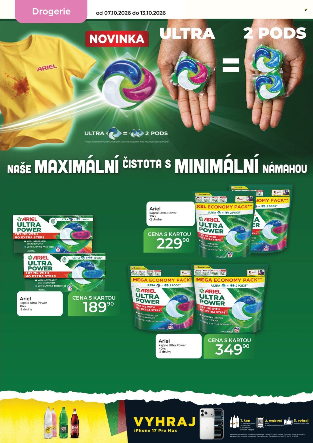 TAMDA FOODS leták - Od středy 7.10.2026