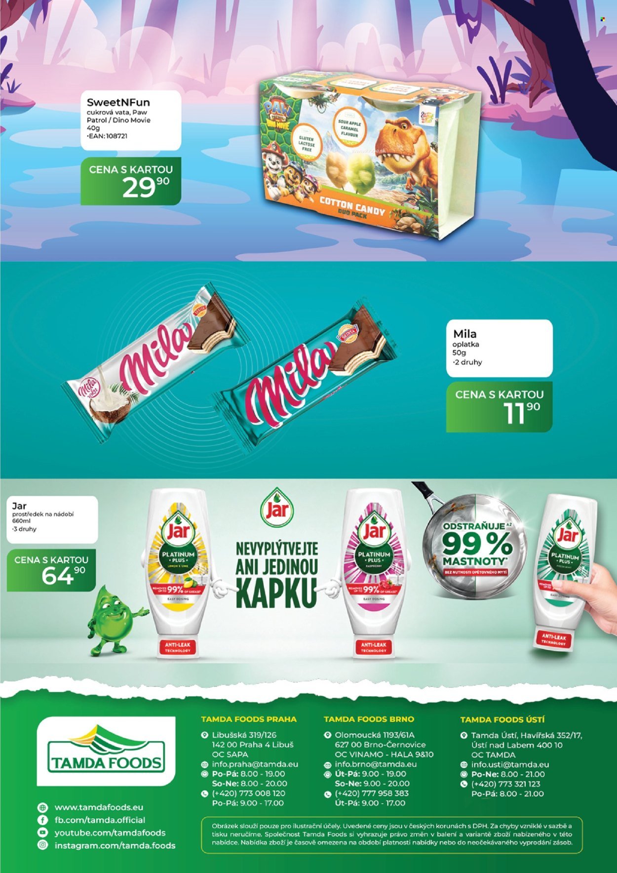 TAMDA FOODS leták - Od středy 7.10.2026