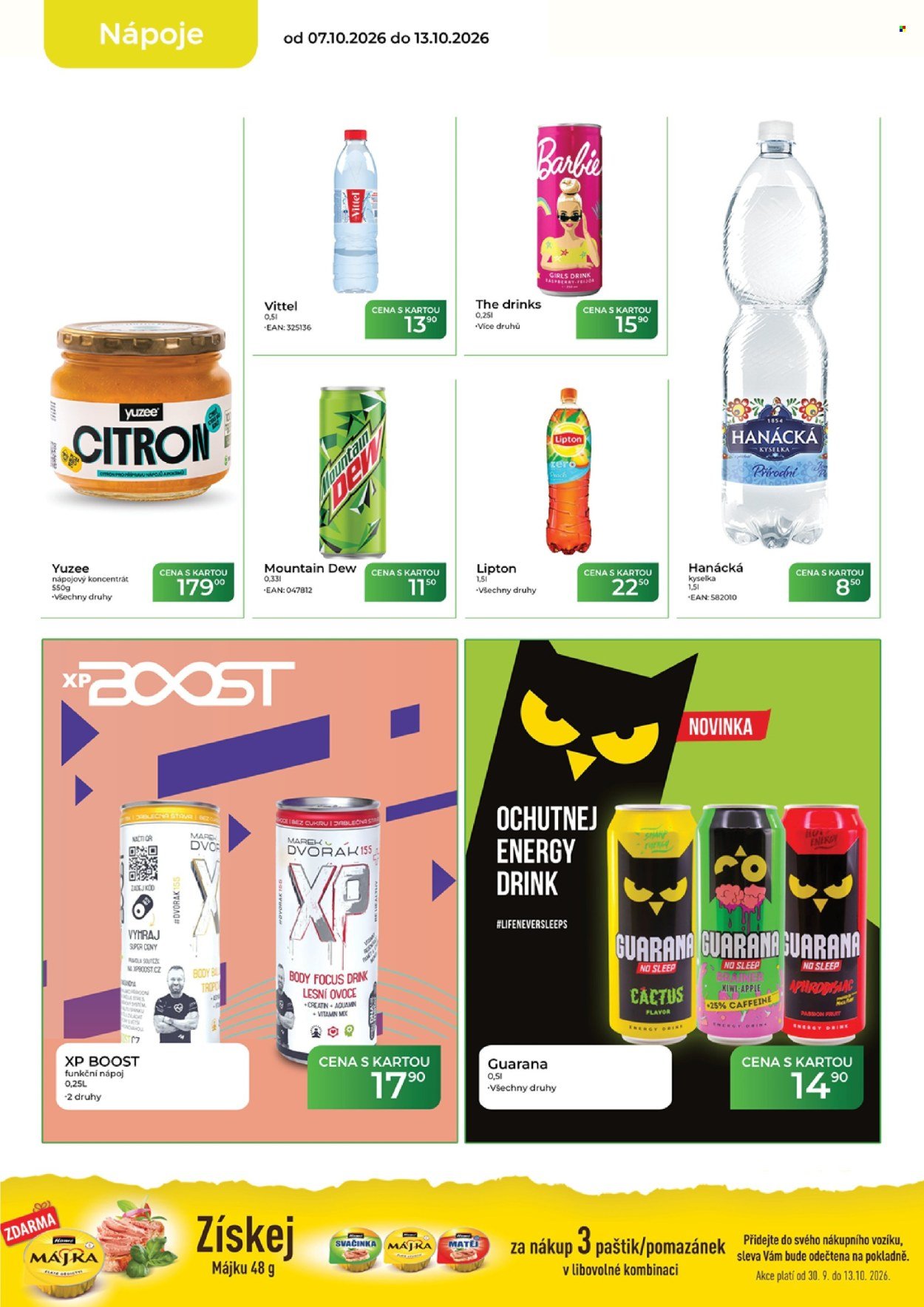 TAMDA FOODS leták - Od středy 7.10.2026