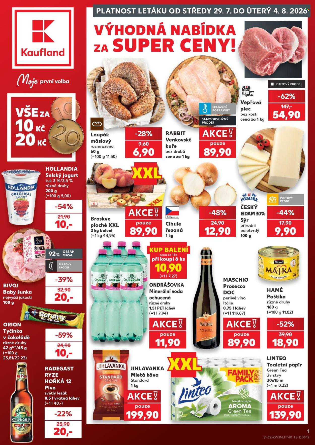 KAUFLAND leták - Od středy 29.7.2026