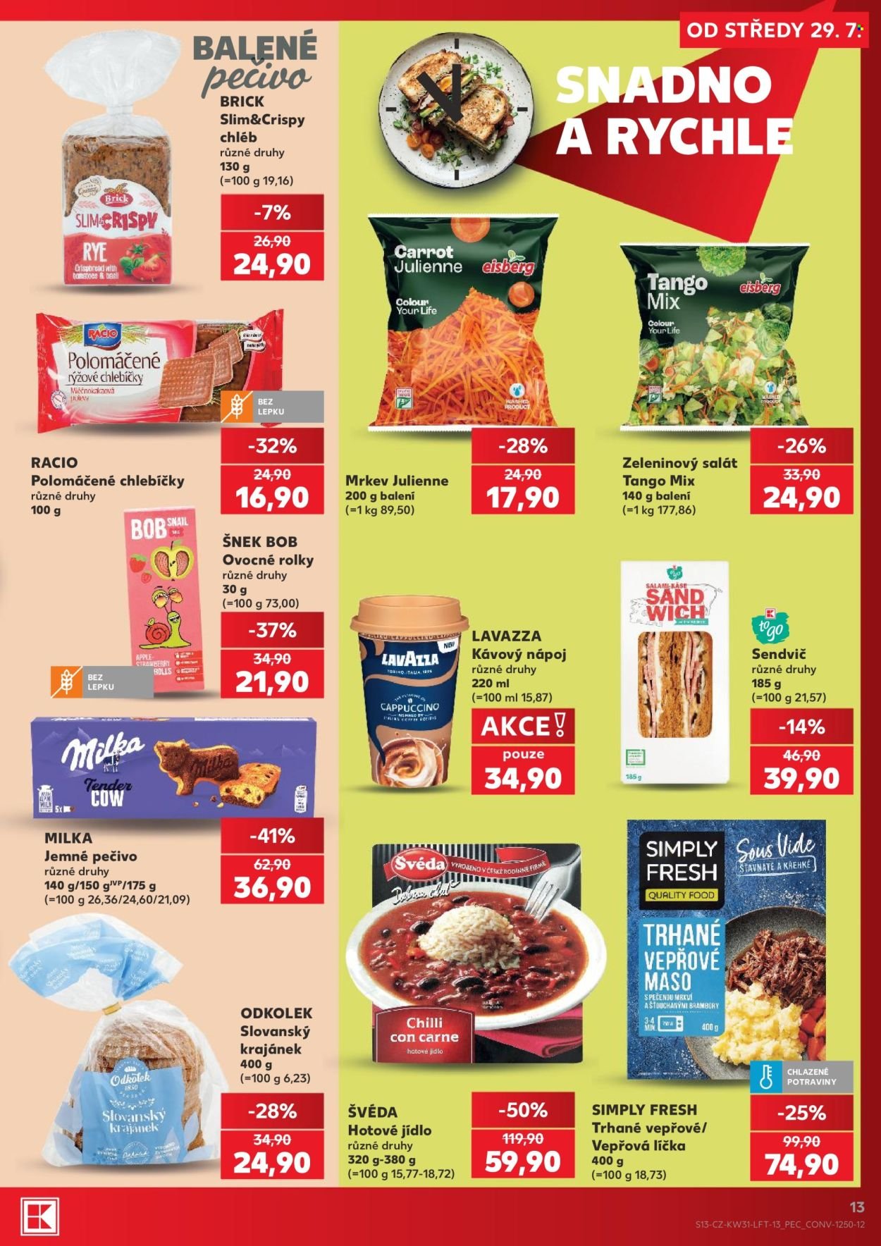 KAUFLAND leták - Od středy 29.7.2026