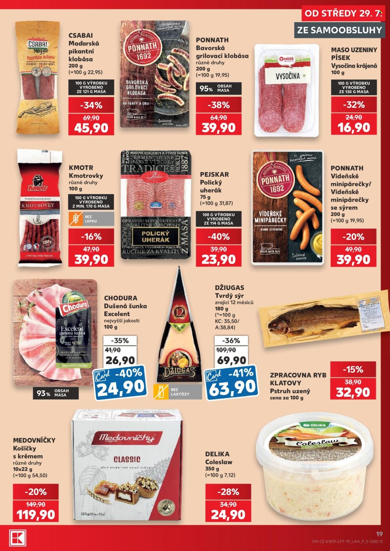KAUFLAND leták - Od středy 29.7.2026