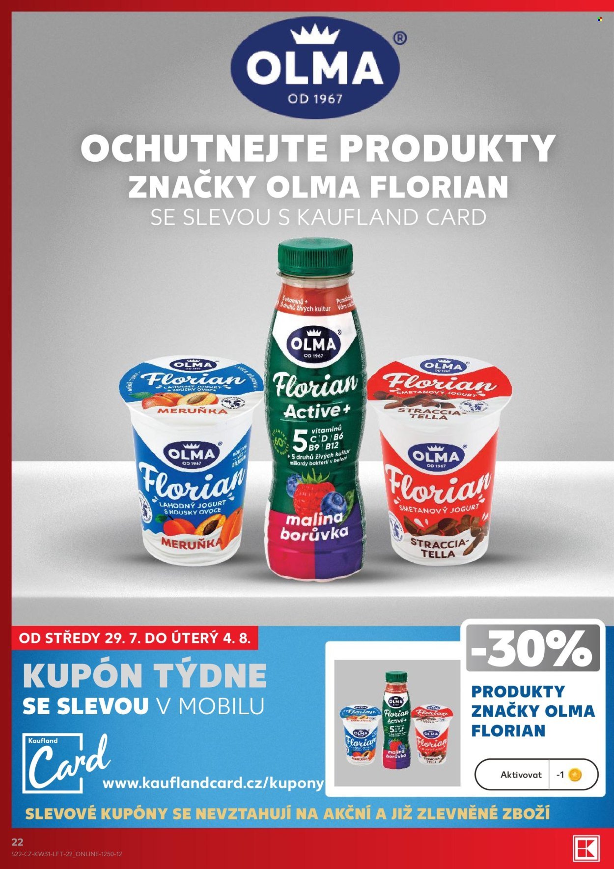 KAUFLAND leták - Od středy 29.7.2026