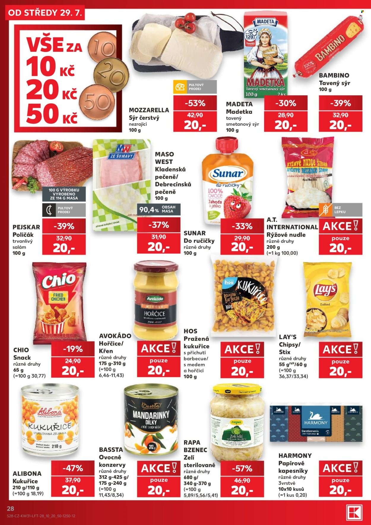 KAUFLAND leták - Od středy 29.7.2026