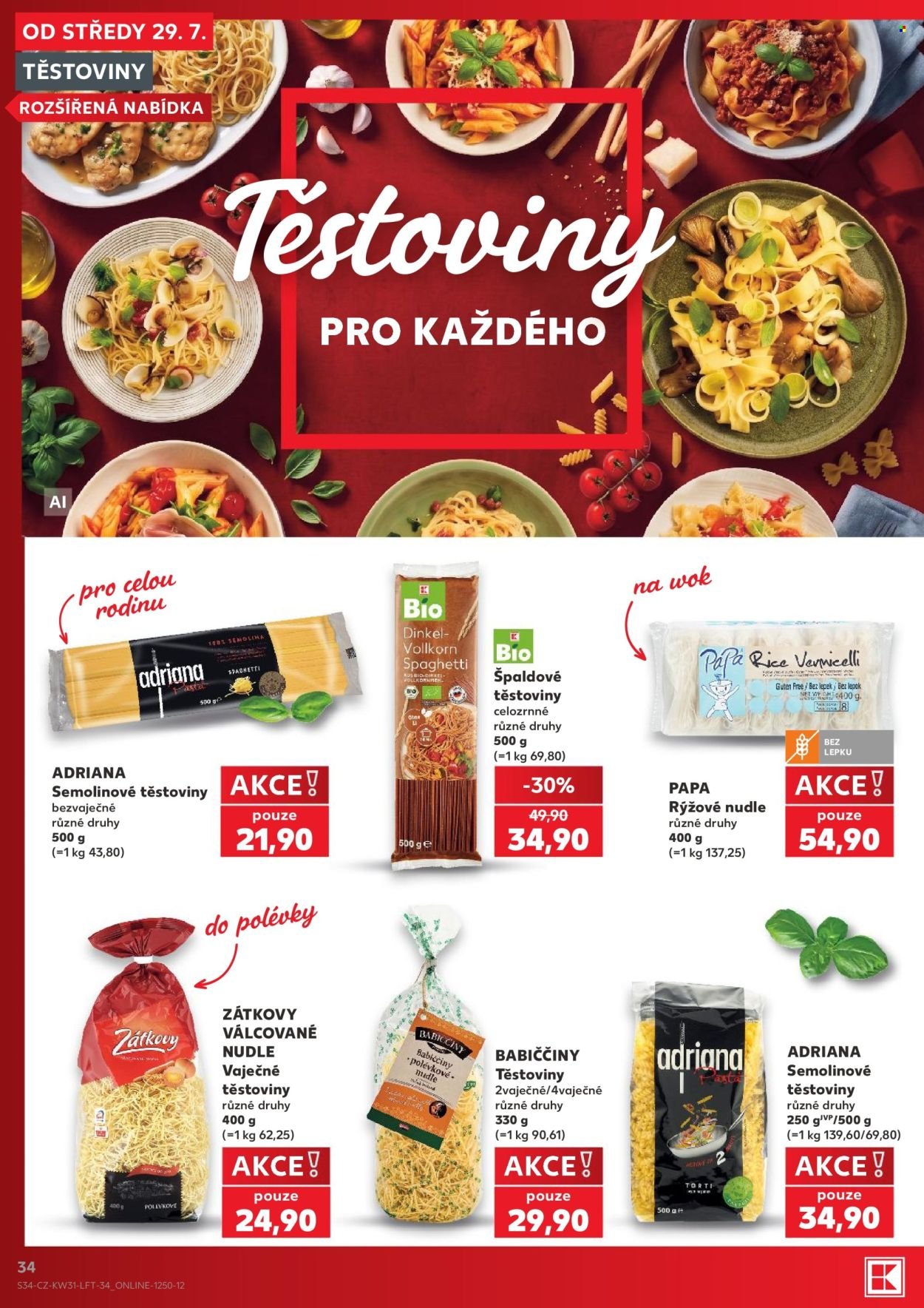KAUFLAND leták - Od středy 29.7.2026