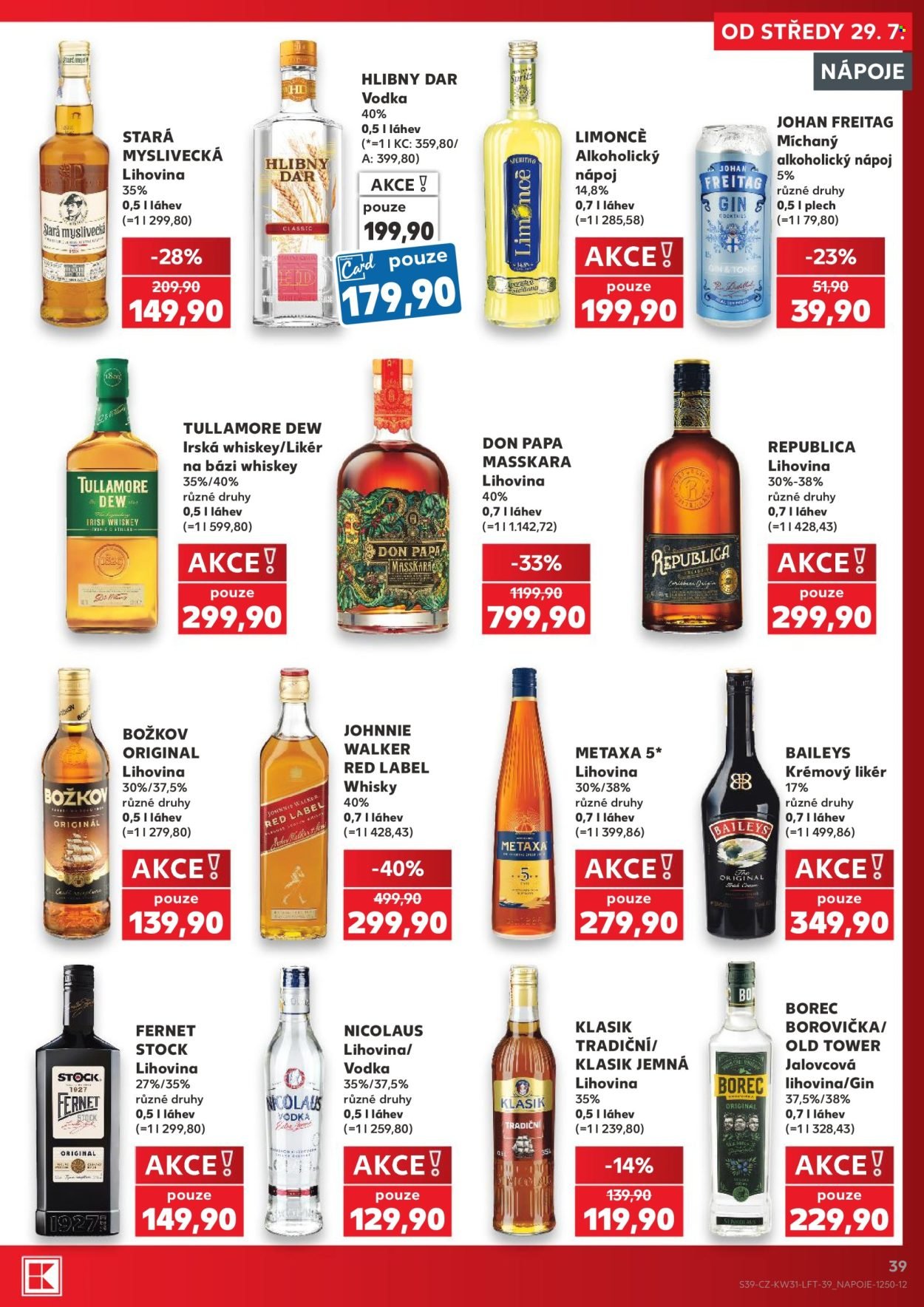KAUFLAND leták - Od středy 29.7.2026