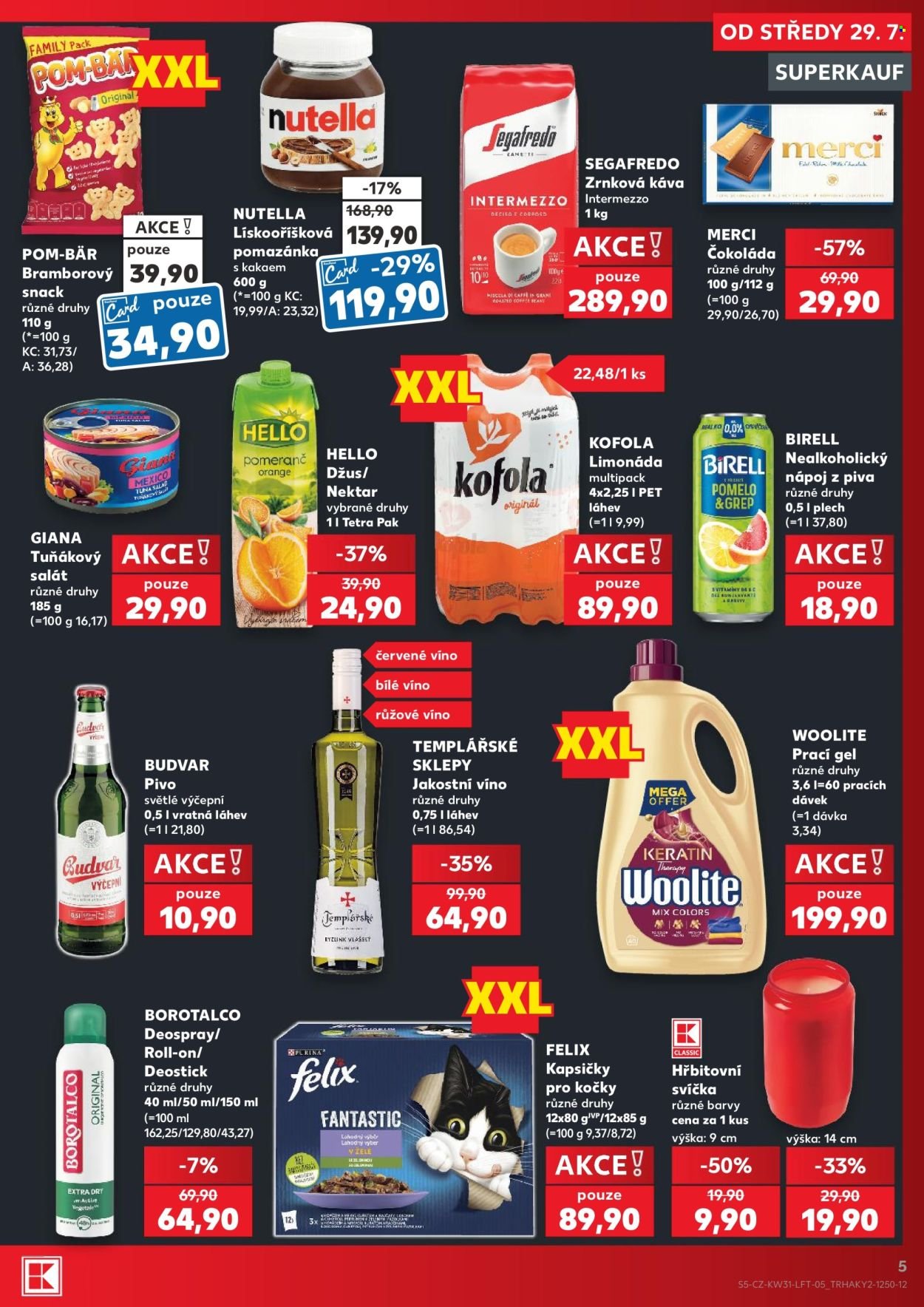 KAUFLAND leták - Od středy 29.7.2026