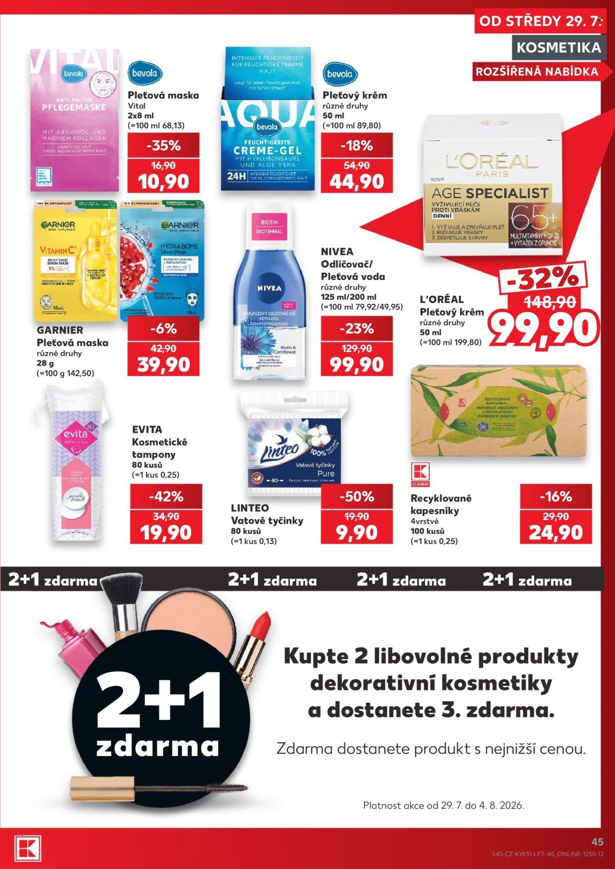 KAUFLAND leták - Od středy 29.7.2026