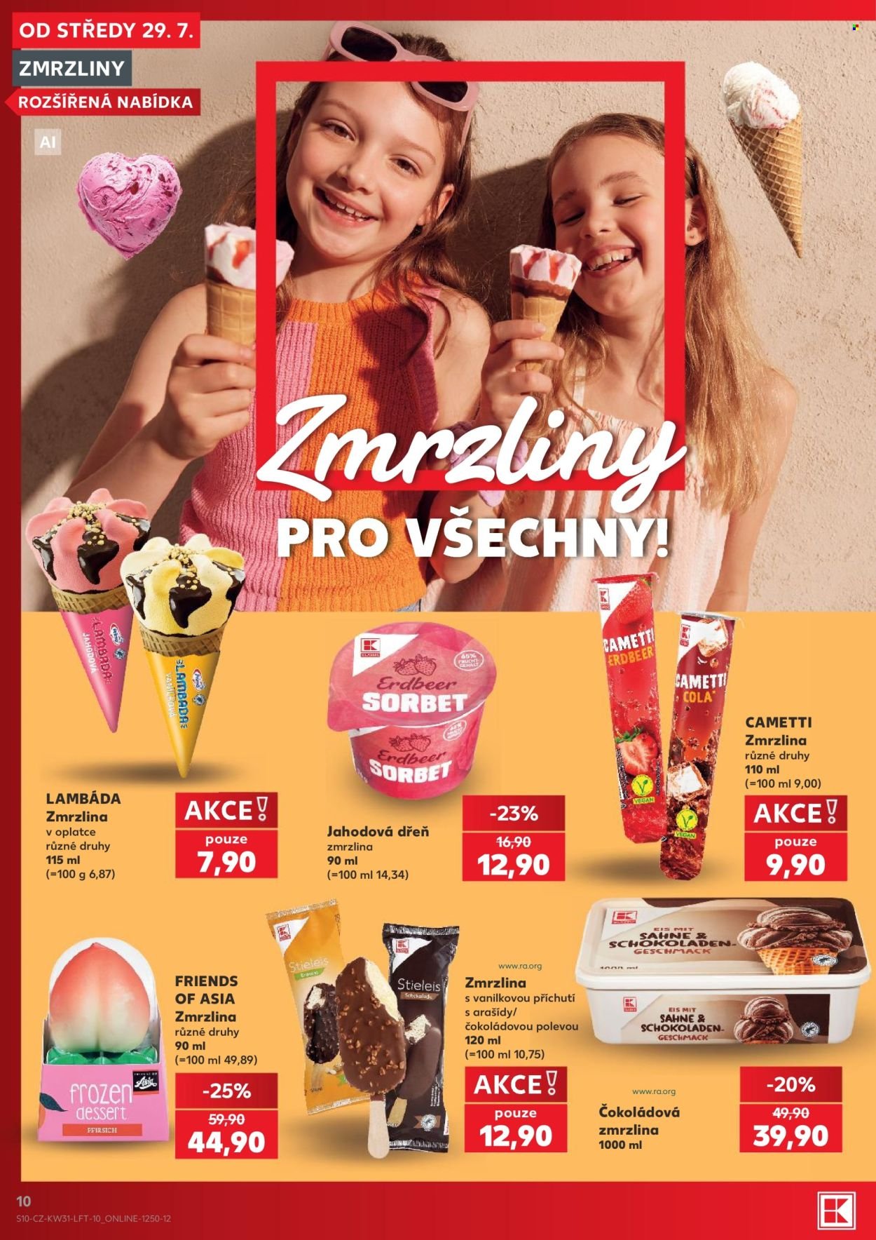 KAUFLAND leták - Od středy 29.7.2026