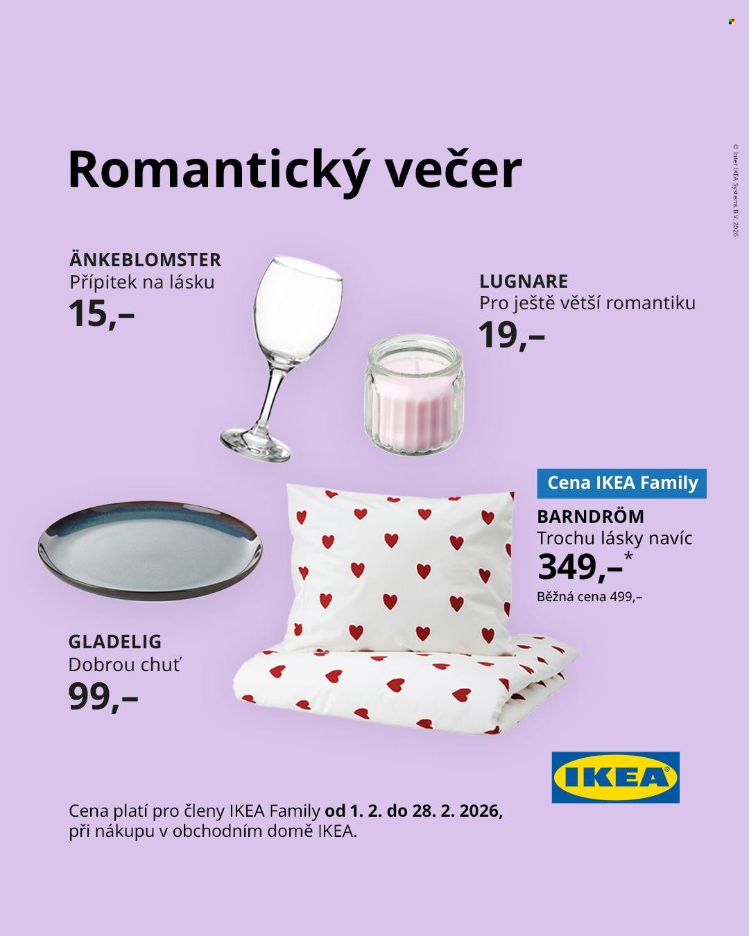 IKEA leták - Od neděle 1.2.2026 (2026-02-01 - 2026-02-28)