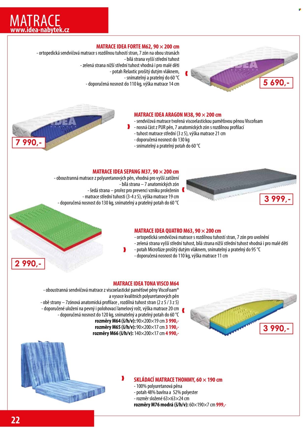 IDEA NÁBYTEK leták - IDEA nábytek