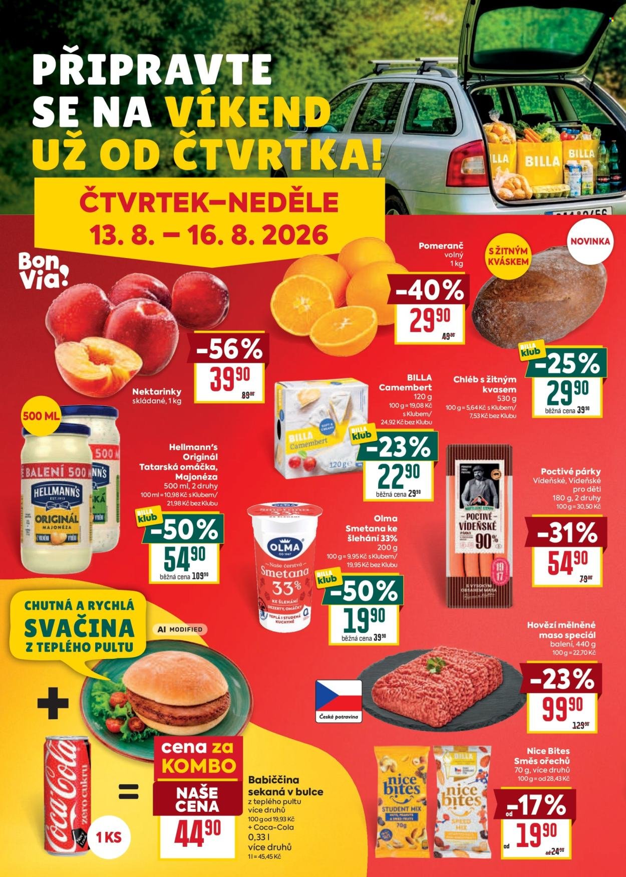 BILLA leták - Velký leták