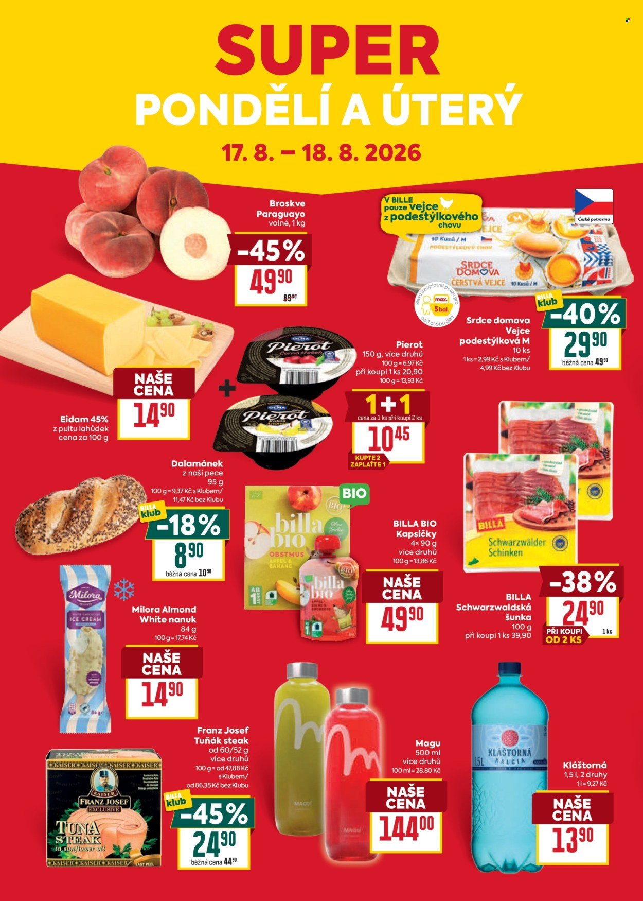 BILLA leták - Velký leták