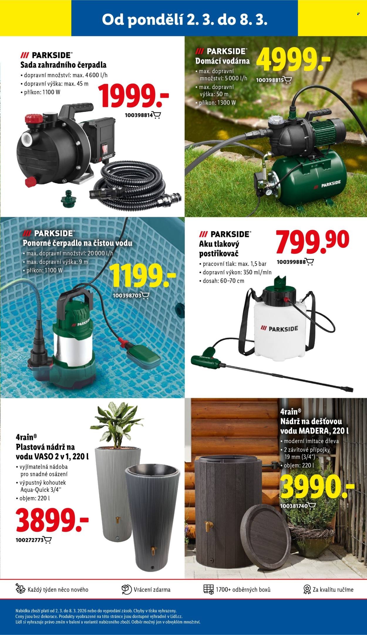 LIDL leták - Spotřební zboží (2026-03-02 - 2026-03-08)